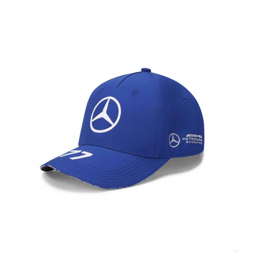 Baseballová čepice Mercedes, Valtteri Bottas, pro dospělé, modrá, 20/21 - FansBRANDS®