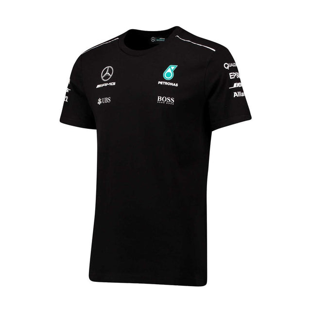 Dětské tričko Mercedes, Team, Black, 2017 - FansBRANDS®