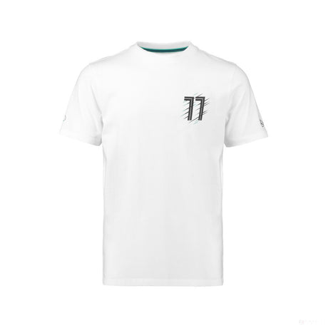 Tričko Mercedes, Bottas Valtteri 77, bílé, 2018 - FansBRANDS®
