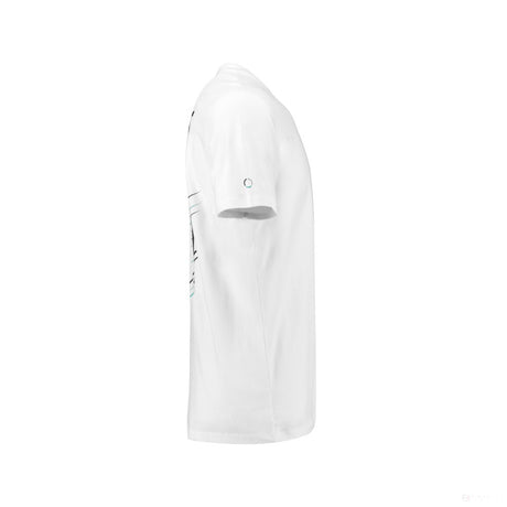 Tričko Mercedes, Bottas Valtteri 77, bílé, 2018 - FansBRANDS®