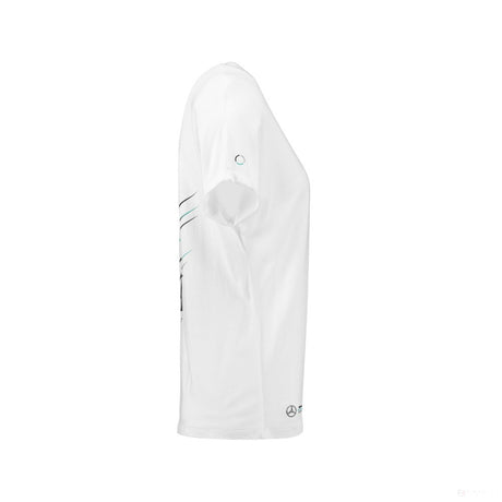 Dámské tričko Mercedes, Bottas Valtteri 77, bílé, 2018 - FansBRANDS®