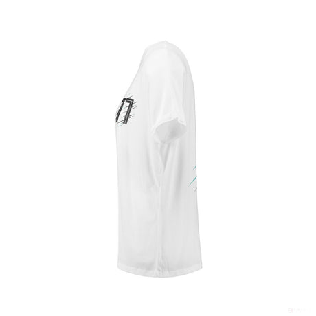 Dámské tričko Mercedes, Bottas Valtteri 77, bílé, 2018 - FansBRANDS®