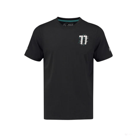 Dětské tričko Mercedes, Bottas, černé, 2018 - FansBRANDS®
