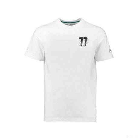 Mercedes dětské tričko, Bottas, bílé, 2018 - FansBRANDS®