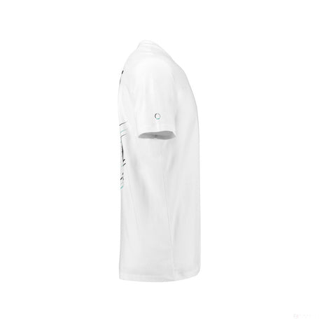 Mercedes dětské tričko, Bottas, bílé, 2018 - FansBRANDS®