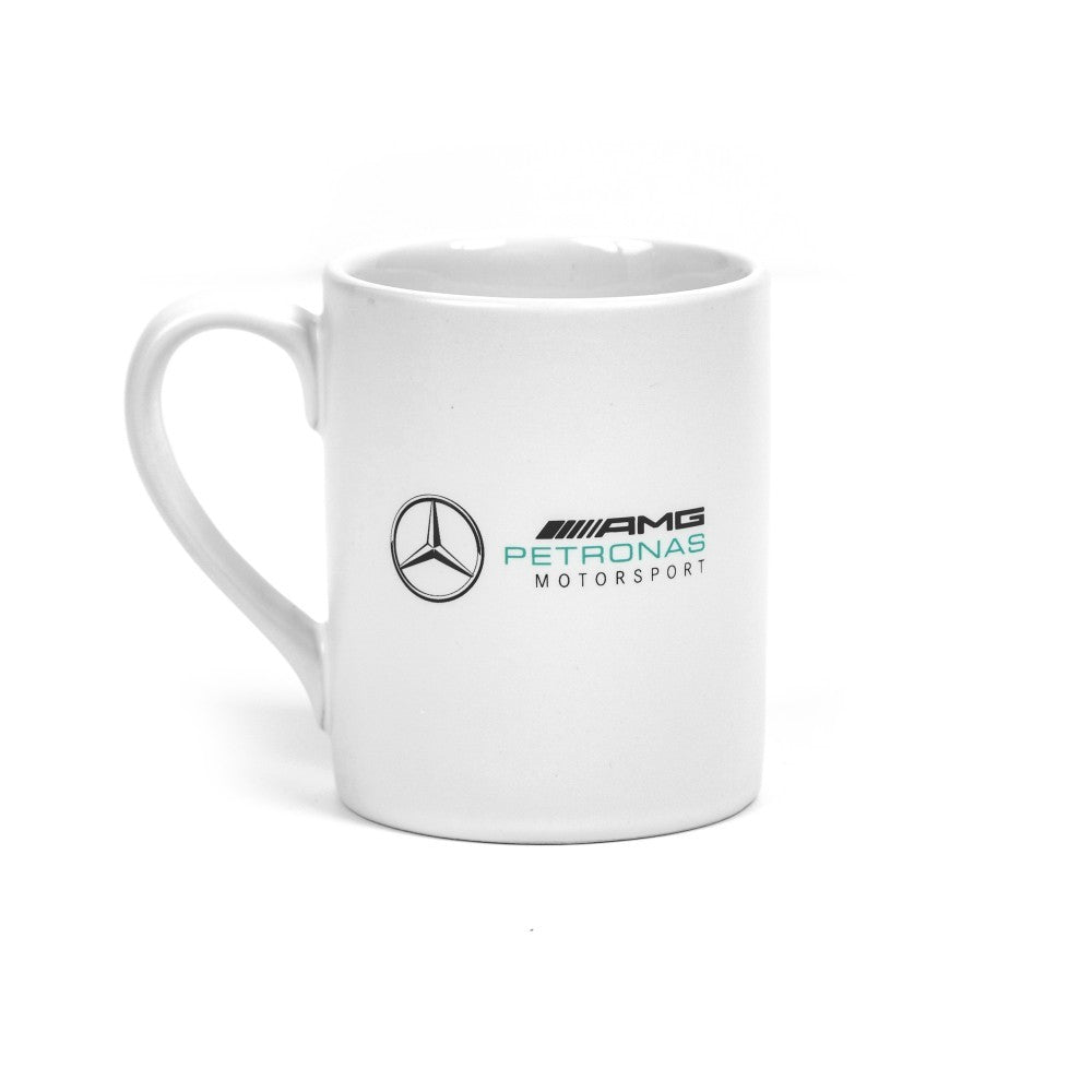 Mercedes Hrnek, Logo Team, 300 ml, Bílá, 2018