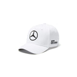Baseballová čepice Mercedes, Lewis Hamilton, dospělý, bílá, 2017