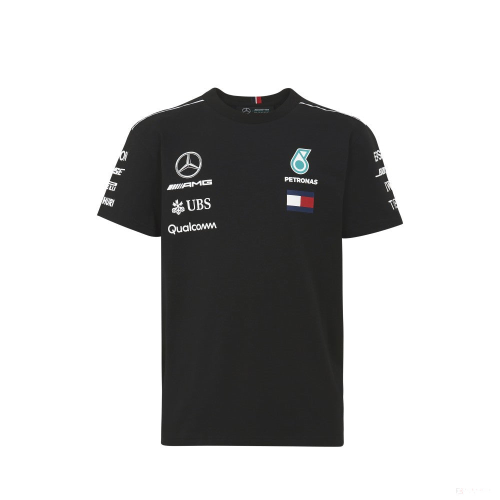 Dětské tričko Mercedes, Team, Black, 2018