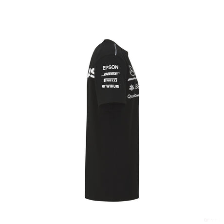Dětské tričko Mercedes, Team, Black, 2018 - FansBRANDS®