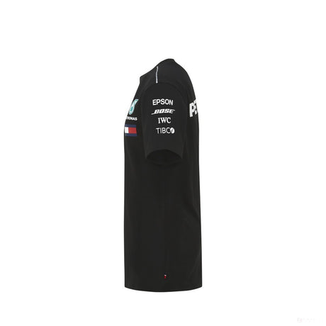 Dětské tričko Mercedes, Team, Black, 2018 - FansBRANDS®