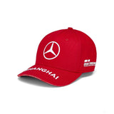 Baseballová čepice Mercedes Kids Hamilton, GP Číny, červená, 2019 - FansBRANDS®