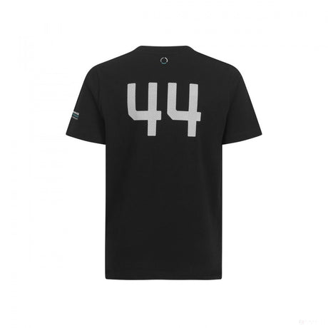 Dětské tričko Mercedes, Lewis Hamilton #44, černé, 2019 - FansBRANDS®