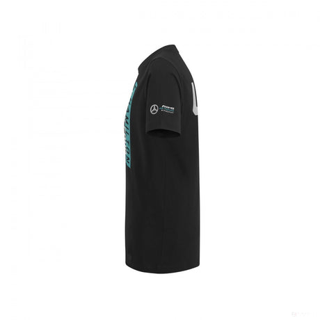 Dětské tričko Mercedes, Lewis Hamilton #44, černé, 2019 - FansBRANDS®
