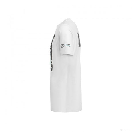 Dětské tričko Mercedes, Lewis Hamilton #44, bílé, 2019 - FansBRANDS®