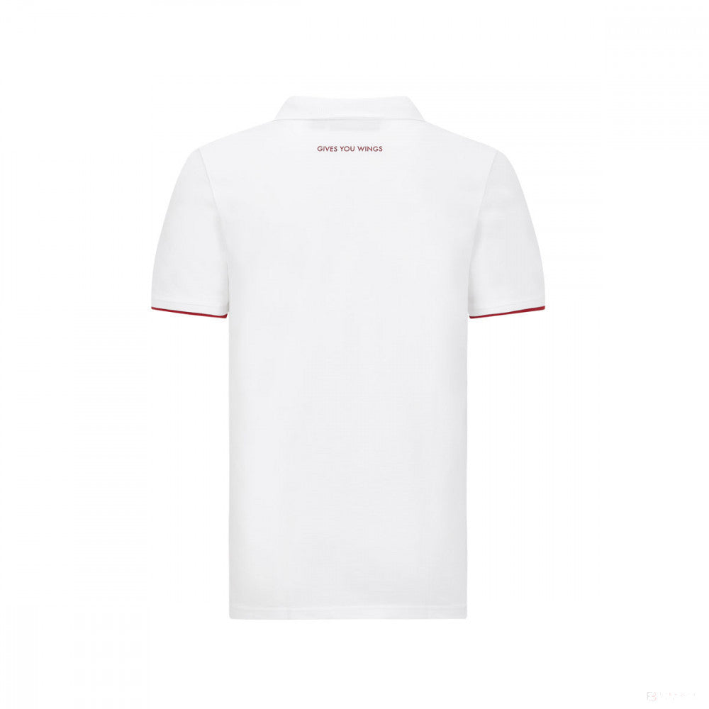 Red Bull Polo, Klasyczny, Biały, 2020