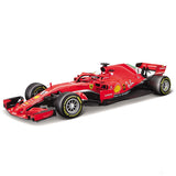 Ferrari Model auta, SF71H Vettel, měřítko 1:18, červená, 2018 - FansBRANDS®