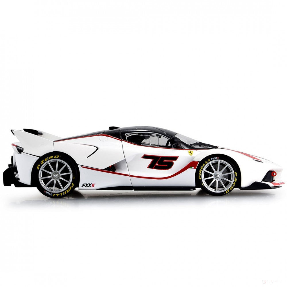 Ferrari Model car, FXX-K #75, měřítko 1:18, bílá, 2018 - FansBRANDS®