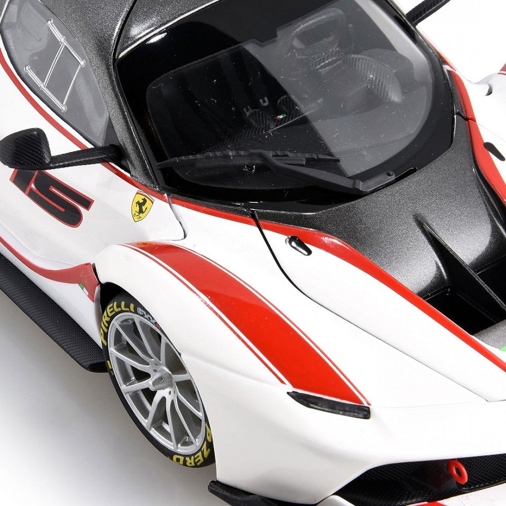 Ferrari Model car, FXX-K #75, měřítko 1:18, bílá, 2018 - FansBRANDS®