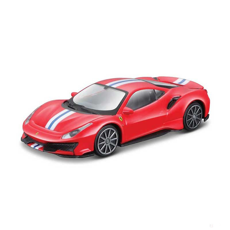 Ferrari Model car, 488 Pista, měřítko 1:43, červená, 2021