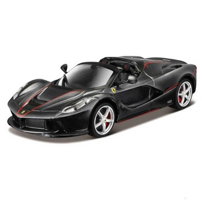 Model vozu Ferrari, LaFerrari Aperta, měřítko 1:43, černá, 2021