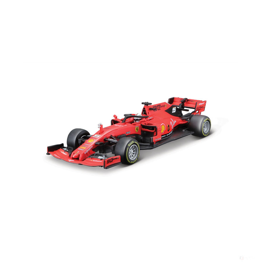 Ferrari Model Car, SF90 Sebastian Vettel, měřítko 1:43, červená, 2021