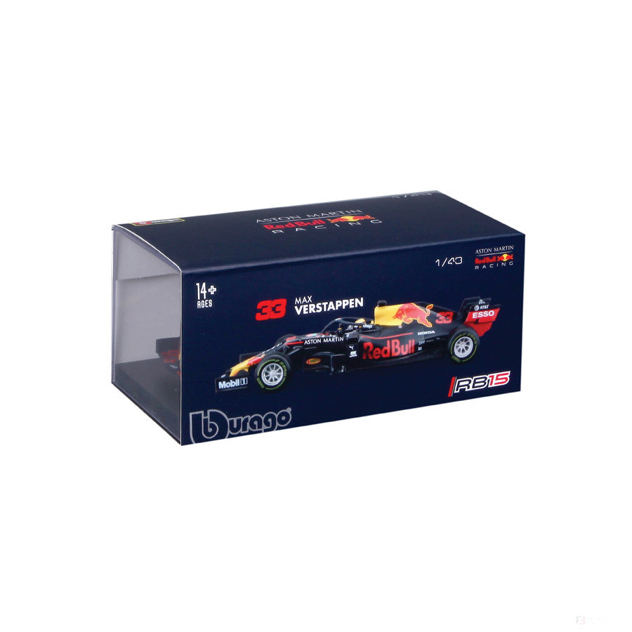 Model vozu Red Bull, RB15, měřítko 1:43, modrý, 2019