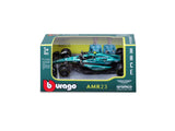 Model samochodu Aston Martin AMR23, BBurago, 1:43, Fernando Alonso #14, 2023