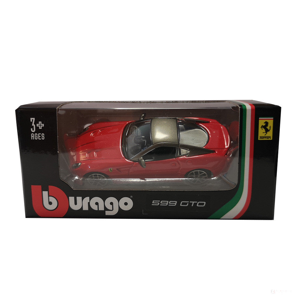 Ferrari Model car, 599 GTO, měřítko 1:64, červená, 2020 - FansBRANDS®