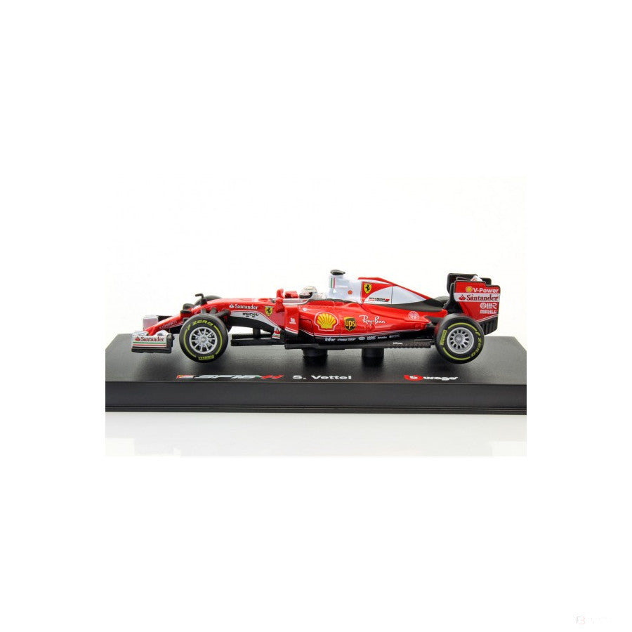Ferrari Model auta, SF16-H Sebastian Vettel, měřítko 1:43, červená, 2018