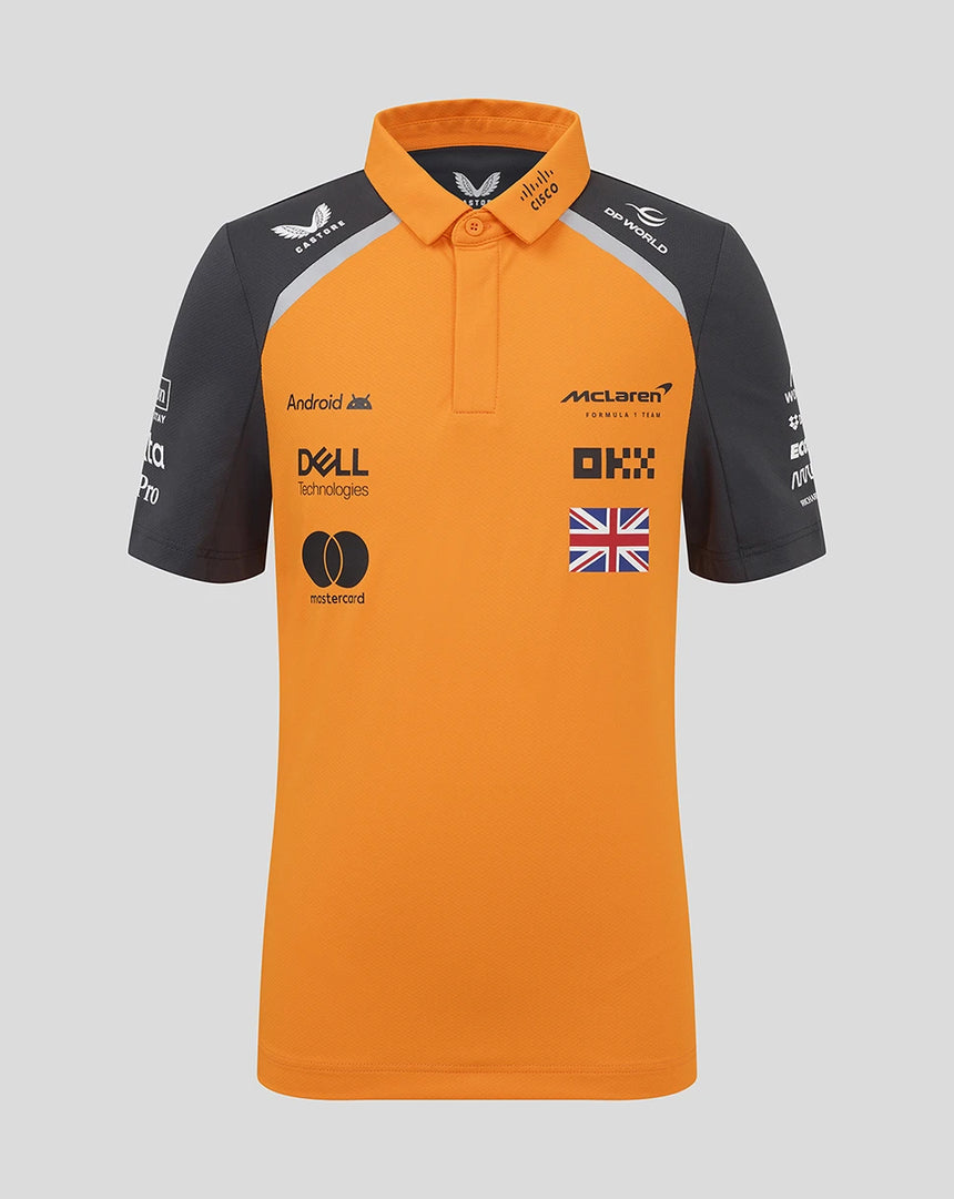 McLaren F1 Team Polo Shirt, Lando Norris - Kids 🔥