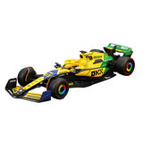 Model samochodu McLaren, Bburago, Lando Norris, malowanie Monaco Senna, MCL38 🔥