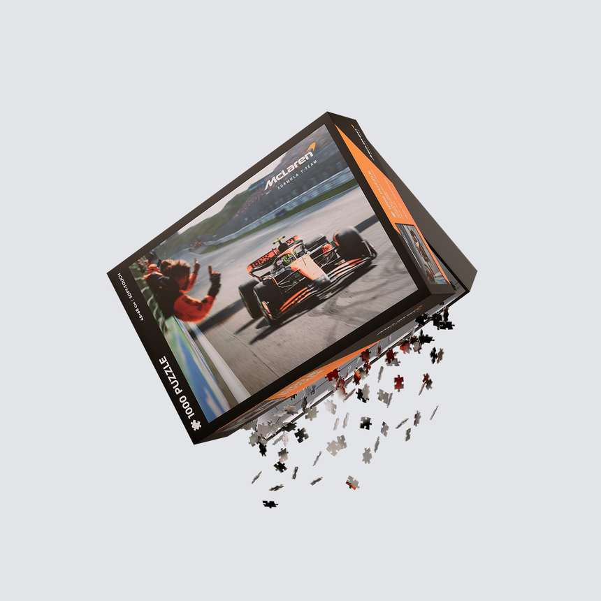McLaren Formula 1® Team, puzzle, Lando Norris, plakat zwycięstwa, 1000 szt.