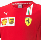 Ferrari Kinder T-Shirt, Puma, Team, Rot, 20/21