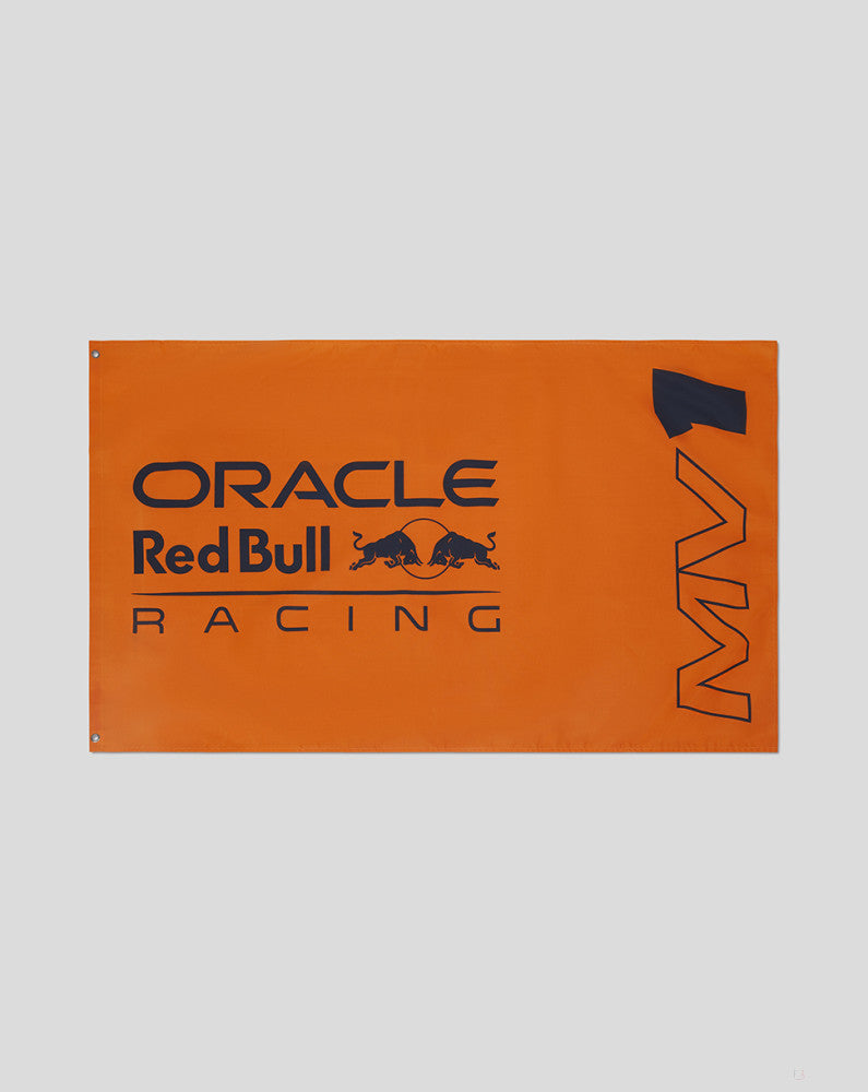 Red Bull Racing flag, Max Verstappen, orange, 90x150cm - FansBRANDS®