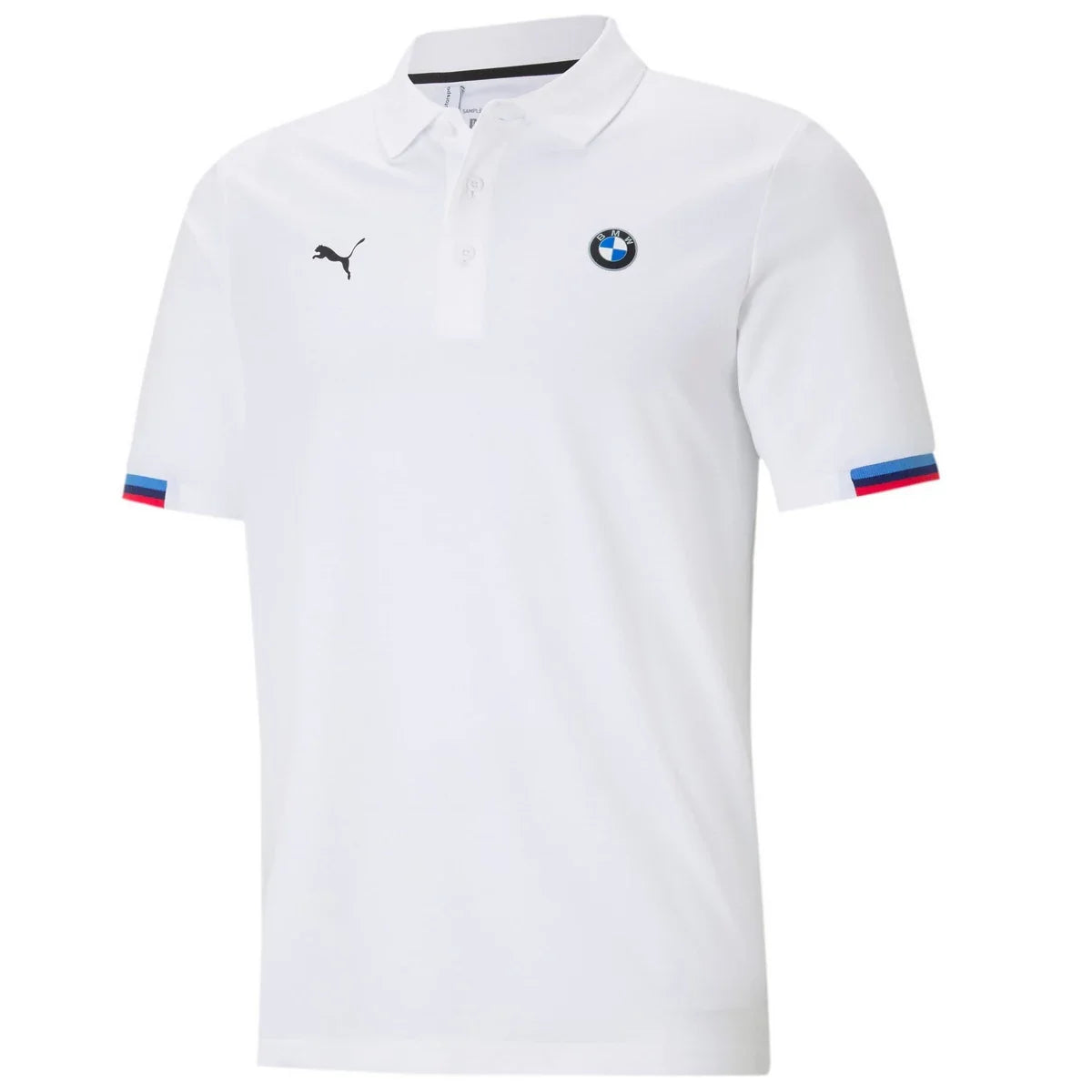 Biała koszulka BMW, Puma BMW MMS, 2021