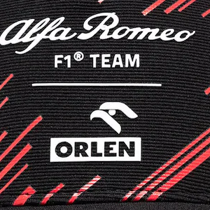 Alfa Romeo Baseball Cap, Adult Team, Black, 2022