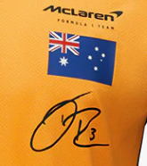 McLaren Polo, Daniel Ricciardo Team, Orange, 2022