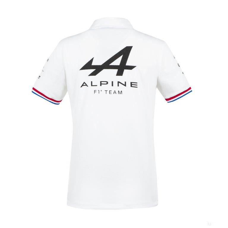 Alpské dámské polo, tým, bílá, 2021 - FansBRANDS®