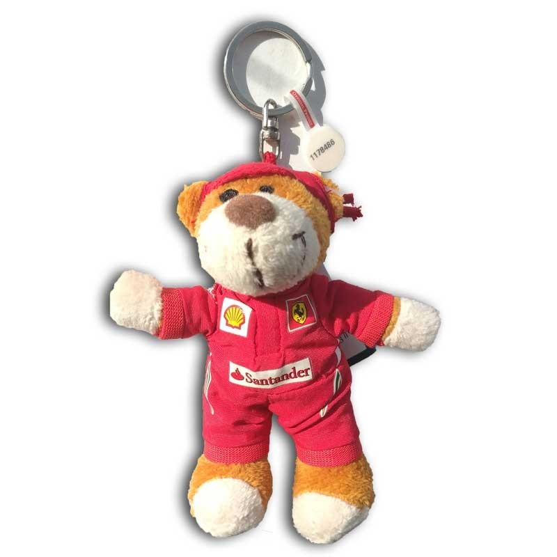 Přívěsek na klíče Ferrari, medvídek, vícebarevný, 2018
