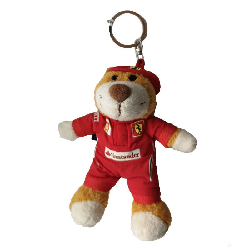 Ferrari Plyšový medvídek, 11 cm, červený, 2020