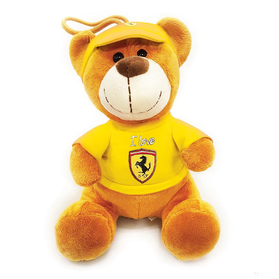 Ferrari Plyšový, Medvídek, 30 cm, Žlutá, 2019