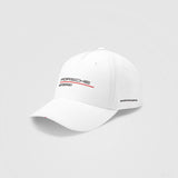Porsche Team Baseball, čepice, dospělý, bílá, 2022 - FansBRANDS®