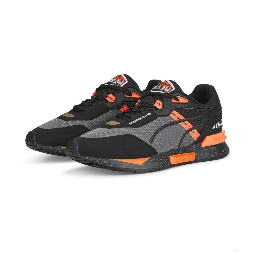 Porsche Legacy Mirage Sport Shoes Tech Puma Black-Nrgy Red 2022 - FansBRANDS®