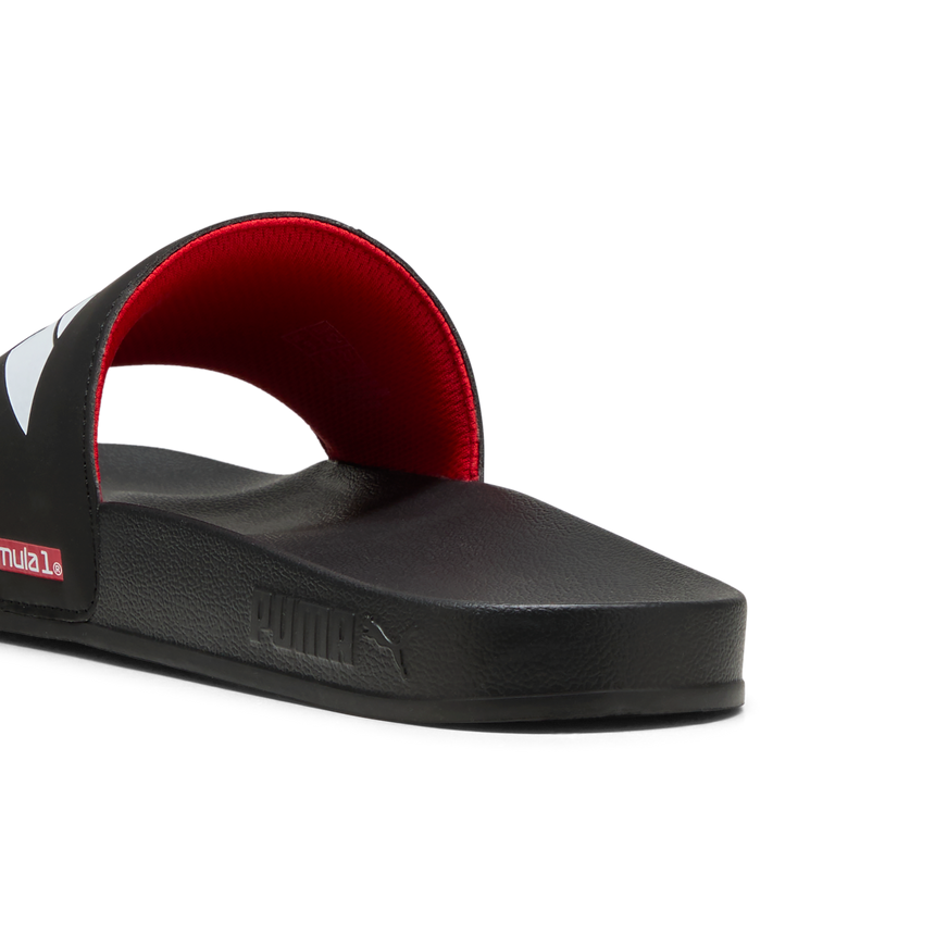 Kapcie z logo F1, Puma, Leadcat 2.0, czarne