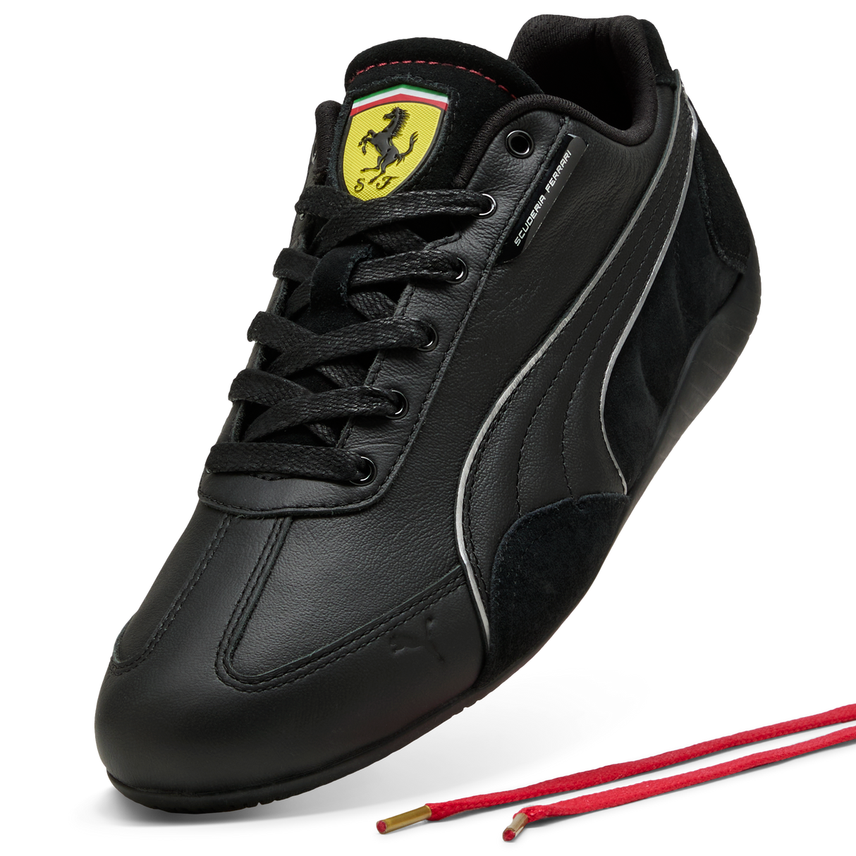 Buty Ferrari, Puma, Speedcat, czarno-czerwone 🔥