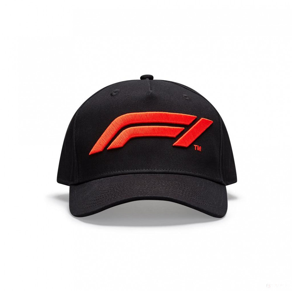 Dětská baseballová čepice Formule 1, Logo Formule 1, Černá, 2020 - FansBRANDS®