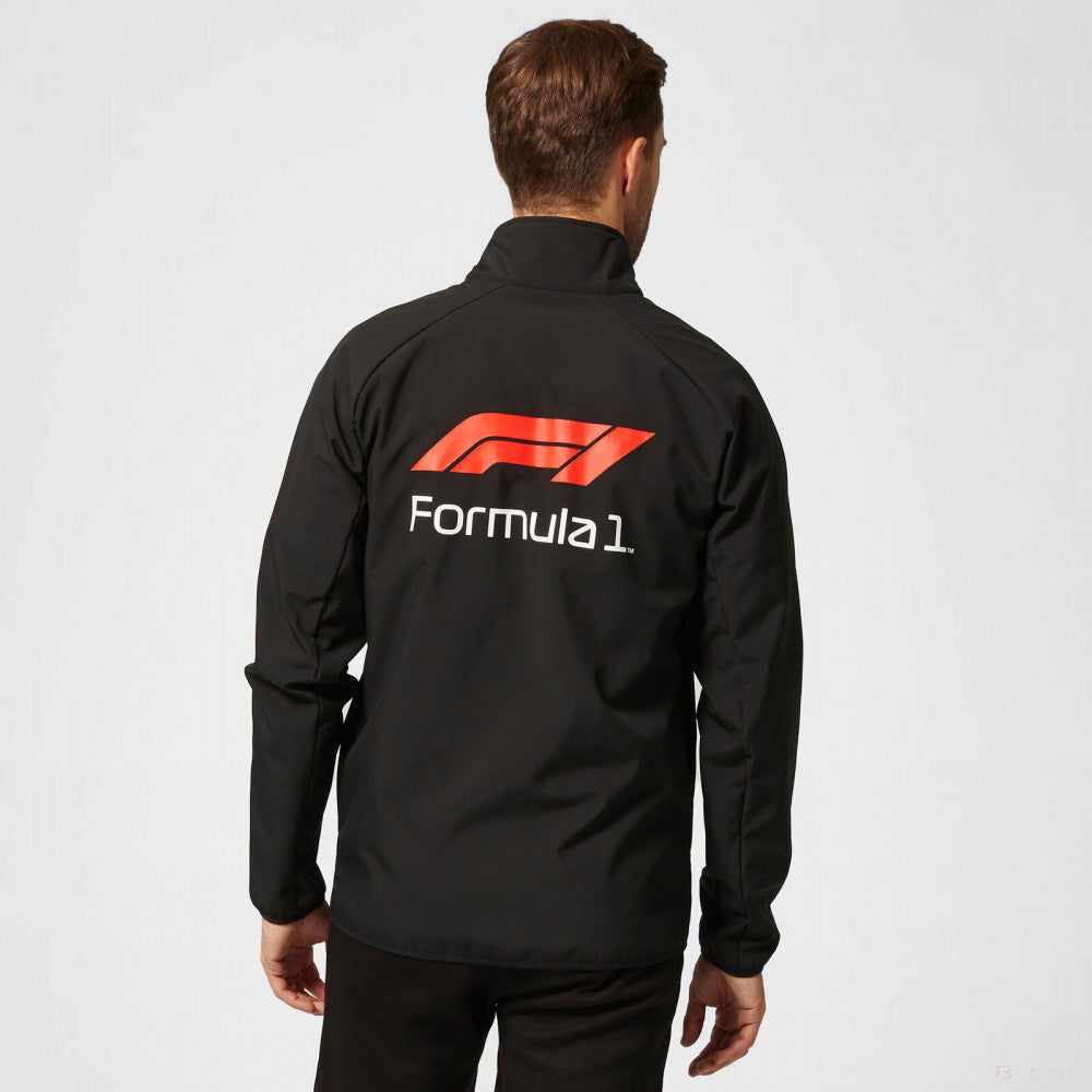 Softshellová bunda Formule 1, černá, 2020