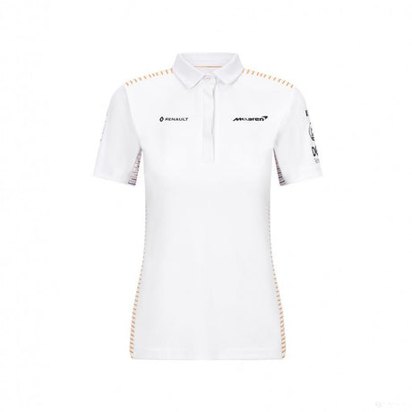 Dámské polo McLaren, tým, bílá, 2020 - FansBRANDS®