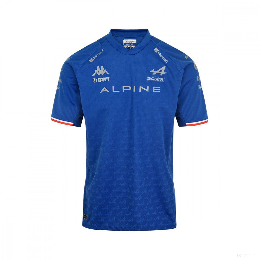 Alpské tričko, Fernando Alonso 14 Team, modré, 2022