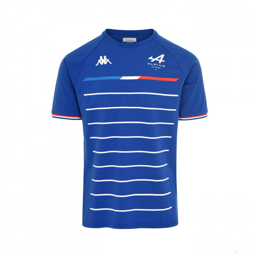 Alpské tričko, Esteban Ocon Fanwear, modré, 2022 - FansBRANDS®